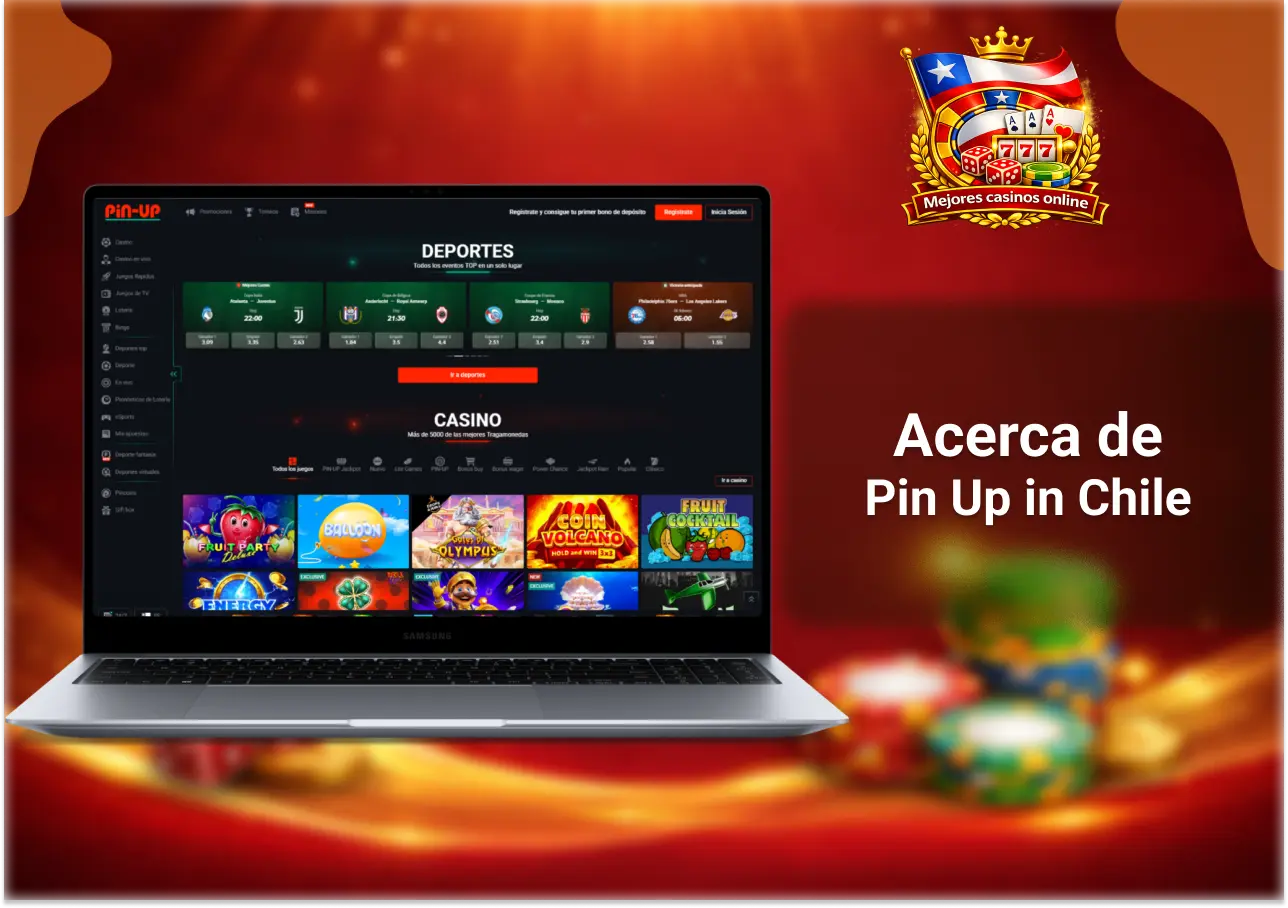 Pin Up en Chile plataforma de casino online con promociones, bonos y juegos variados